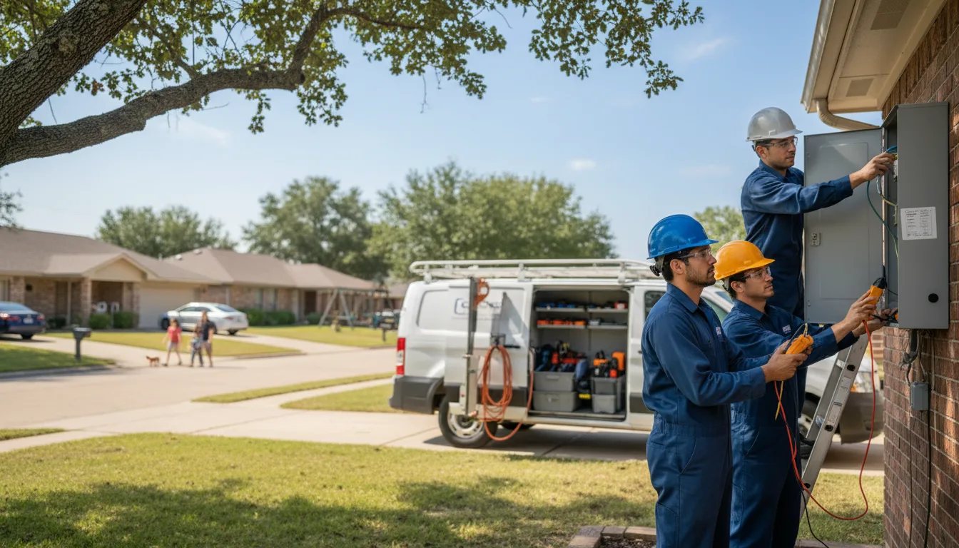 Certified electrician providing emergency electrical services in Granville, OH